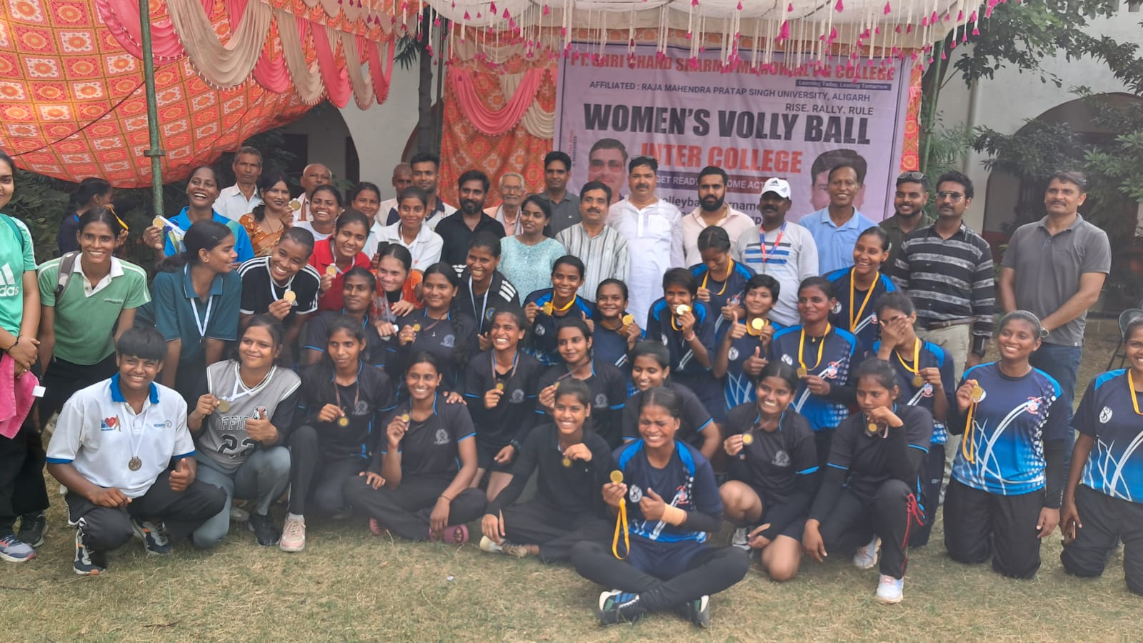 Women's Volly Ball Inter College.